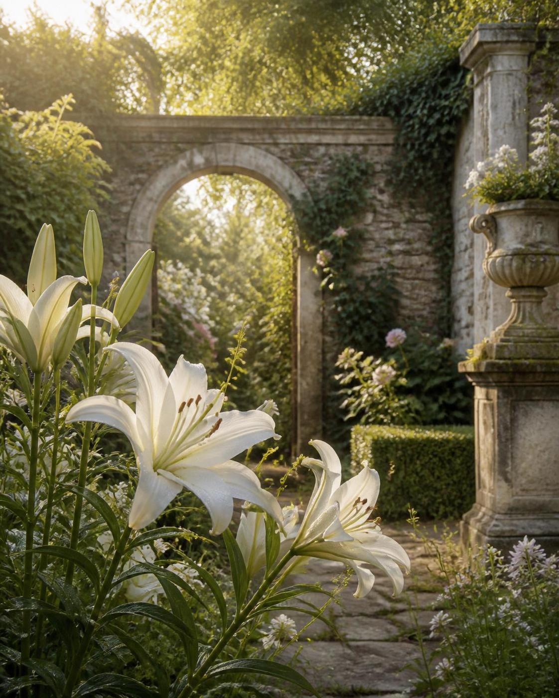 découvrez le lys, symbole de pureté et de mystères dans nos jardins, et laissez-vous envoûter par ses secrets bien gardés et sa beauté intemporelle.