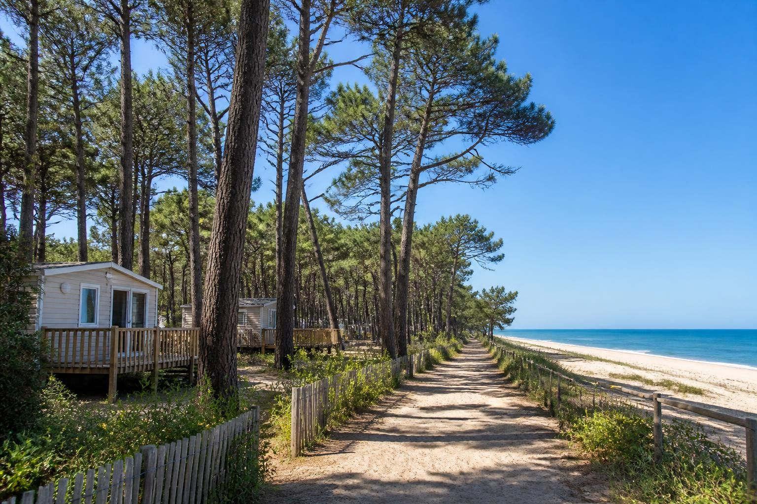 découvrez le camping mimizan la plage, un véritable coin de paradis situé entre mer et forêt. profitez d'un cadre naturel exceptionnel pour des vacances inoubliables en famille ou entre amis.