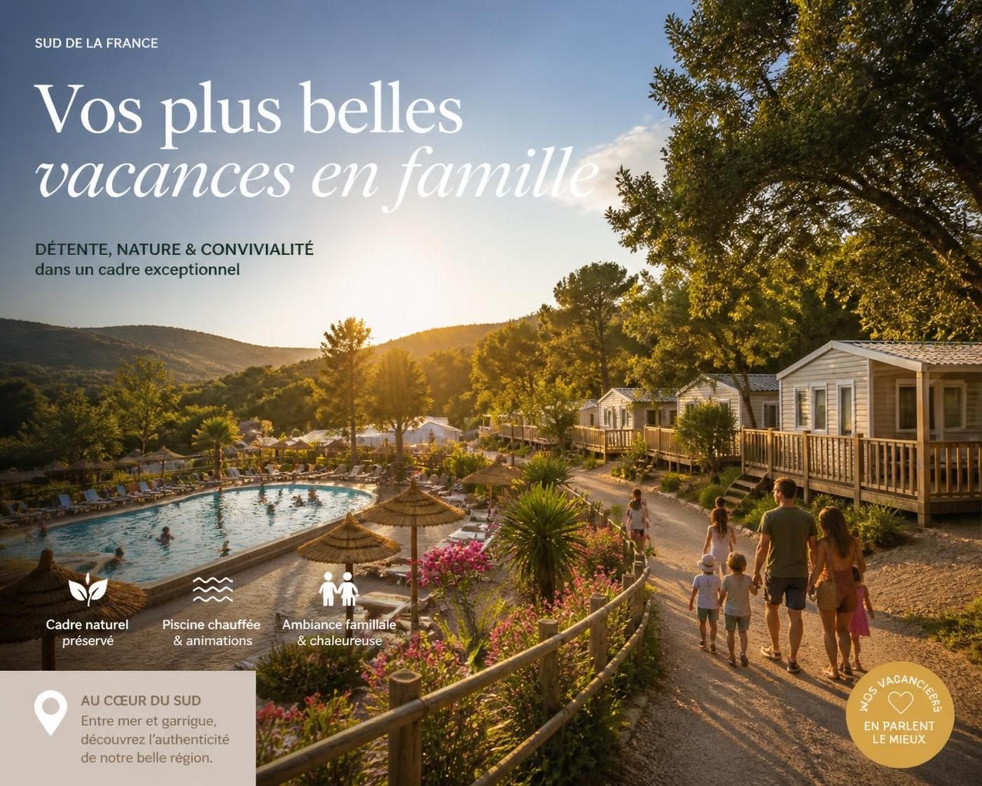 découvrez capfun le sagittaire, un camping nature au cœur des cévennes, idéal pour se ressourcer en pleine nature entre rivières et montagnes.