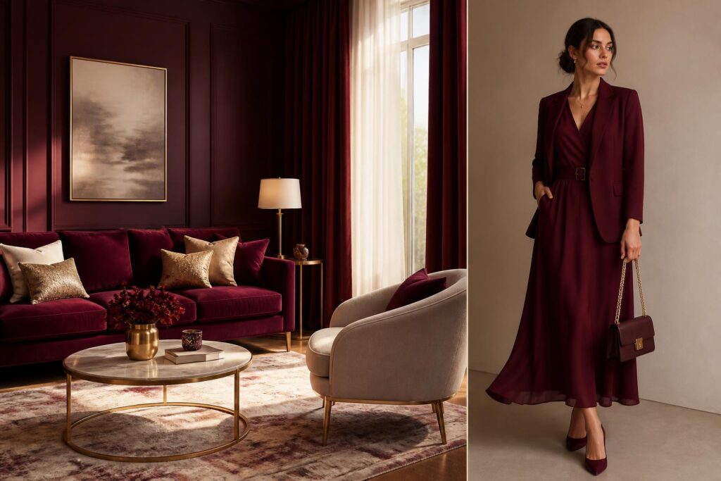 découvrez comment la couleur bordeaux, avec sa teinte profonde et élégante, transforme la décoration intérieure et influence les tendances de la mode pour un style raffiné et chaleureux.
