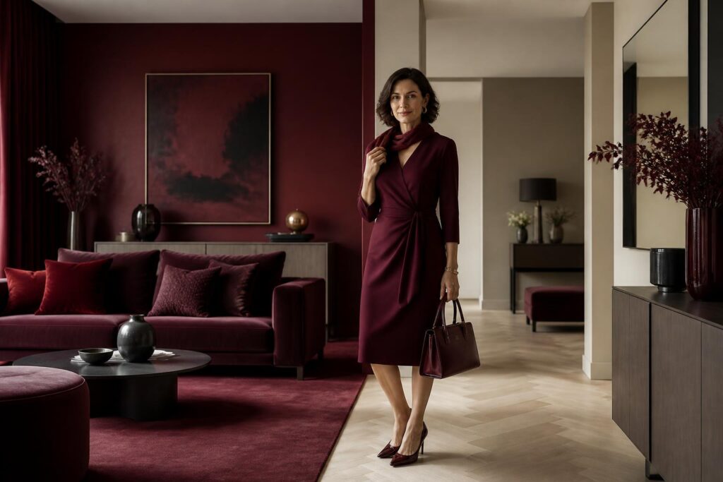 découvrez comment la couleur bordeaux, avec sa teinte profonde et élégante, influence la décoration intérieure et les tendances de la mode pour apporter chaleur et sophistication à votre style.