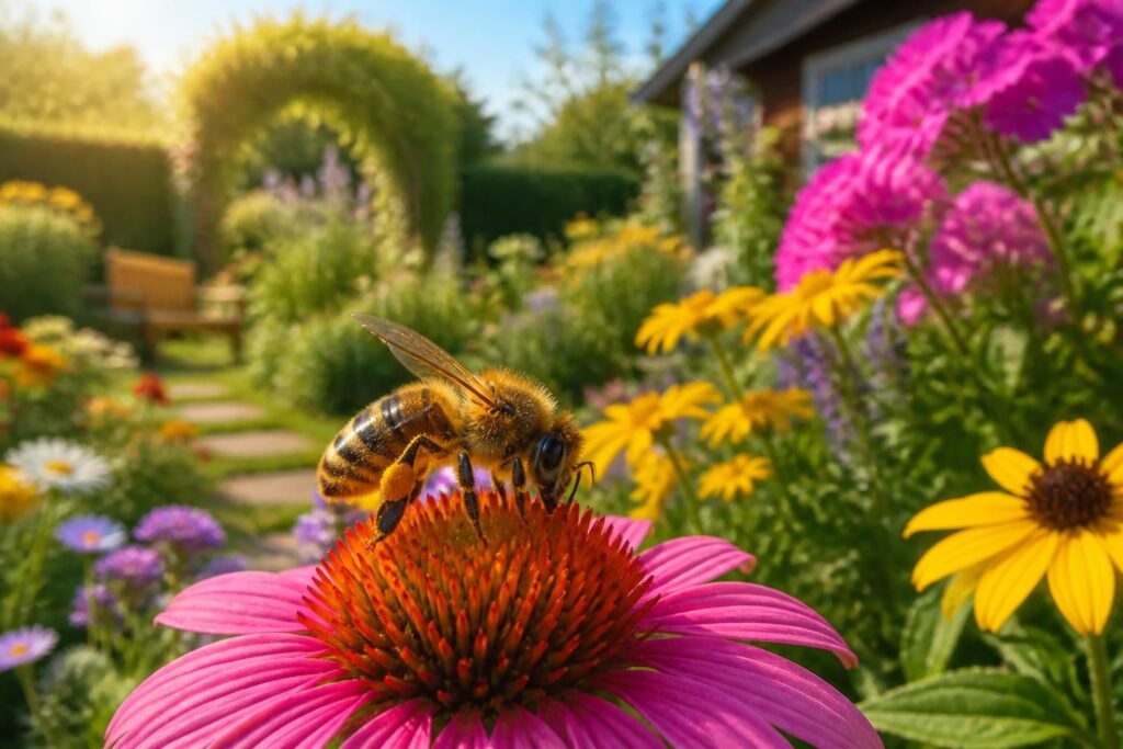 découvrez pourquoi les abeilles, ces pollinisatrices indispensables, jouent un rôle crucial dans la santé et la biodiversité de nos jardins.