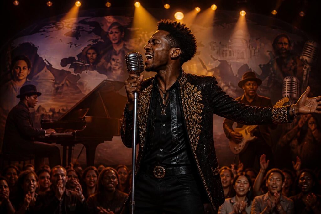 découvrez comment les chanteurs noirs américains ont profondément influencé la musique et la culture à travers le monde, marquant des générations par leur talent et leur héritage.