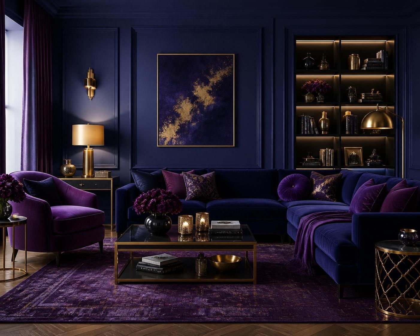 découvrez comment la couleur indigo, avec sa profondeur et son mystère, inspire l'art et la décoration pour créer des ambiances uniques et élégantes.