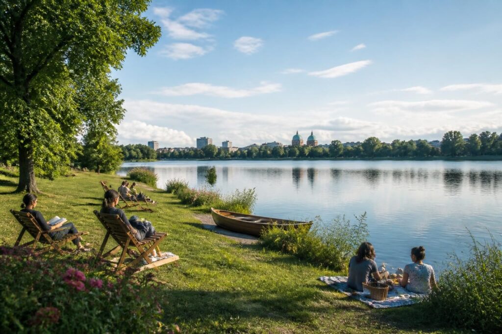 découvrez le lac de la ramée, un havre de paix en pleine nature à toulouse, idéal pour des moments de détente et d'évasion en famille ou entre amis.