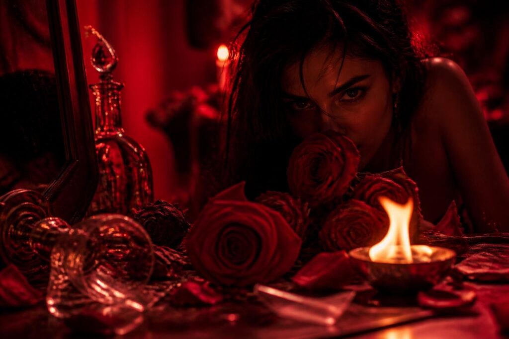 découvrez « les couleurs du mal rouge » : un voyage sensoriel captivant mêlant passion ardente et danger intense à travers des nuances envoûtantes.