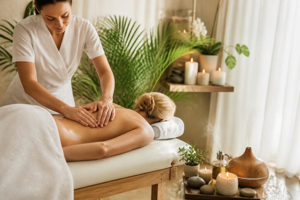 découvrez le massage californien, une expérience sensorielle unique qui apaise le corps et l'esprit grâce à des mouvements doux et enveloppants.