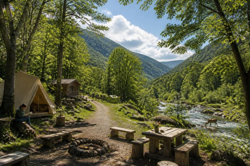 découvrez le camping capfun le sagittaire, un havre de nature au cœur des cévennes pour des vacances ressourçantes en famille ou entre amis.