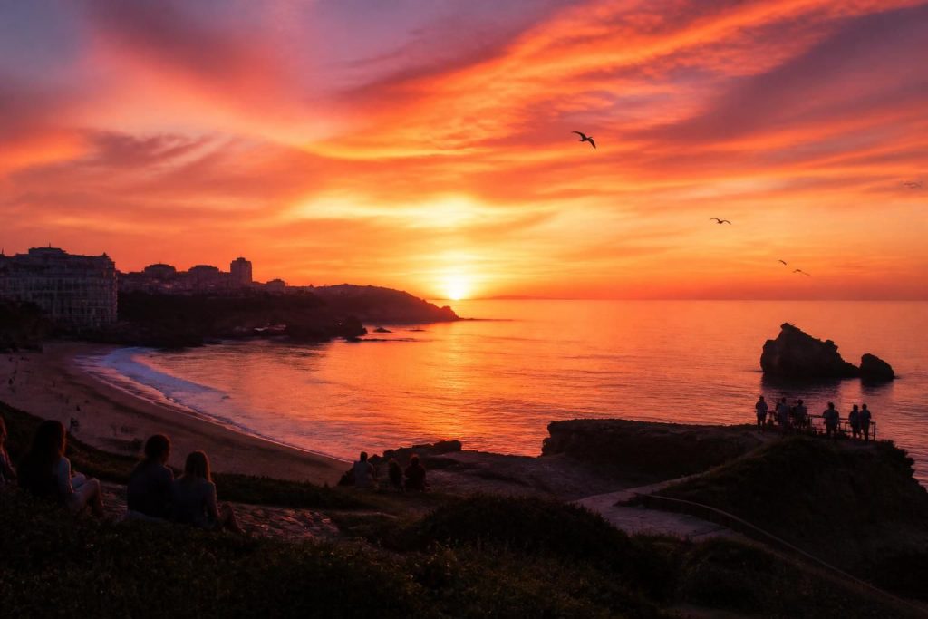 découvrez les meilleurs endroits à biarritz pour admirer le coucher du soleil, avec les horaires idéaux pour profiter pleinement de ce spectacle naturel.
