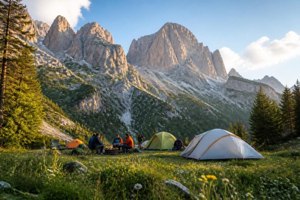 découvrez le camping rocchetta au cœur des magnifiques dolomites italiennes, un site idéal pour les amoureux de la nature, offrant confort et activités en plein air.