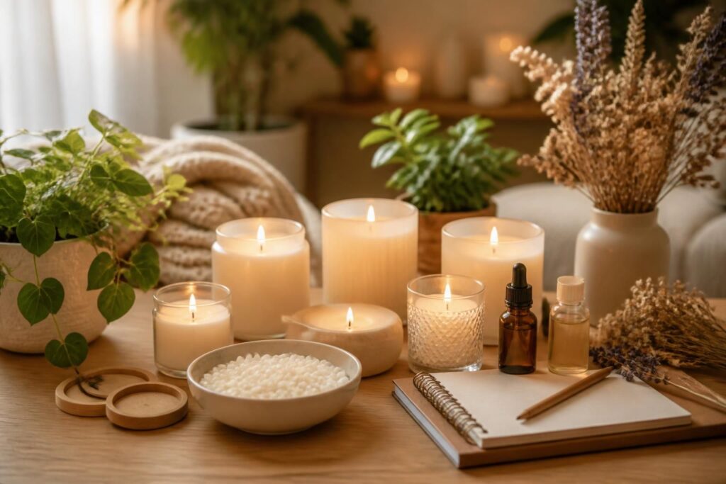 découvrez l'instant bougie : avis et conseils pour choisir et entretenir vos bougies en cire de soja, naturelles et écologiques.