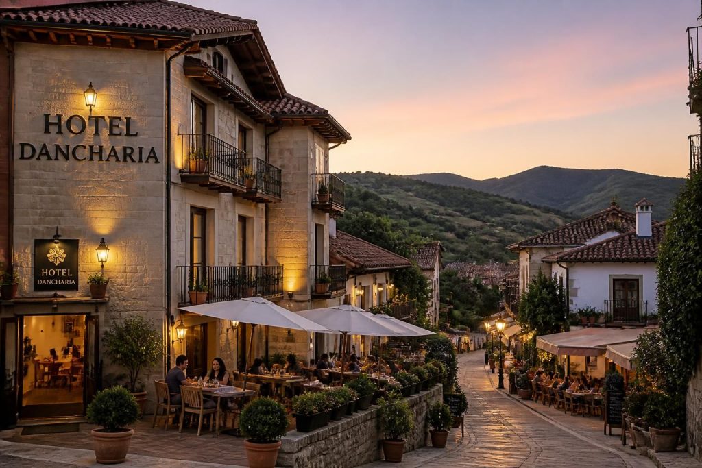 découvrez le guide complet de l'hôtel dancharia en espagne, avec les meilleurs hébergements et restaurants à proximité pour un séjour inoubliable.