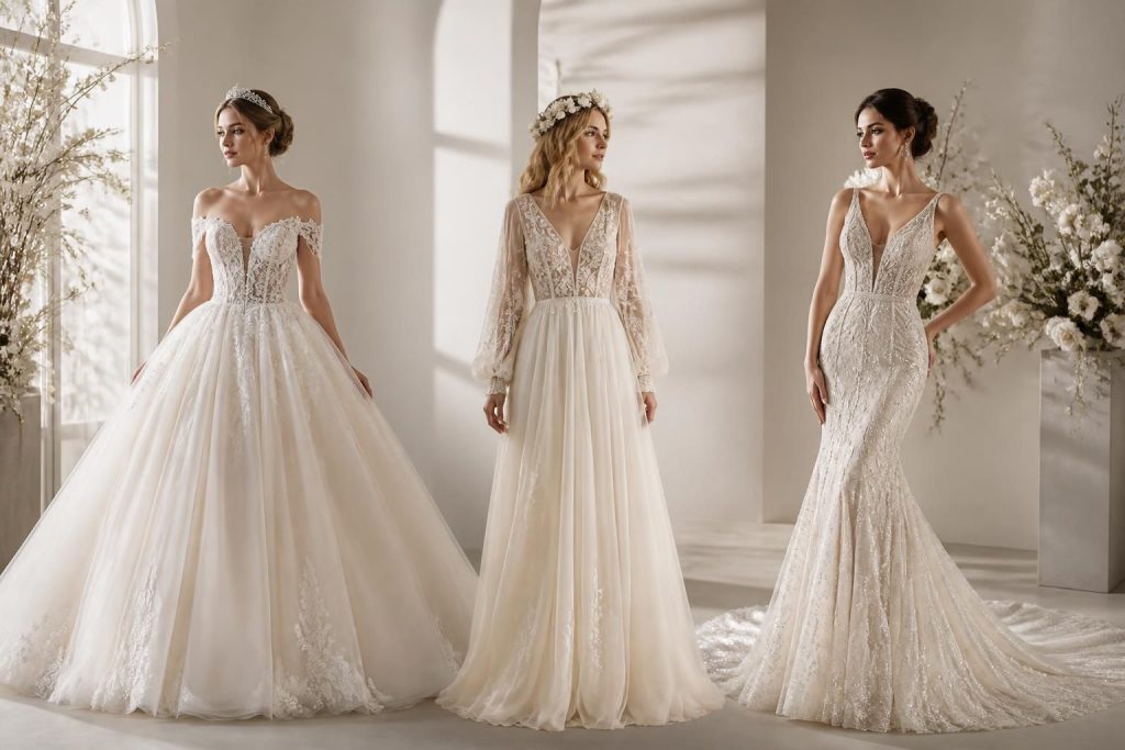 découvrez notre sélection des plus belles robes de mariée : modèles princesse, bohème et styles stars pour un jour inoubliable.