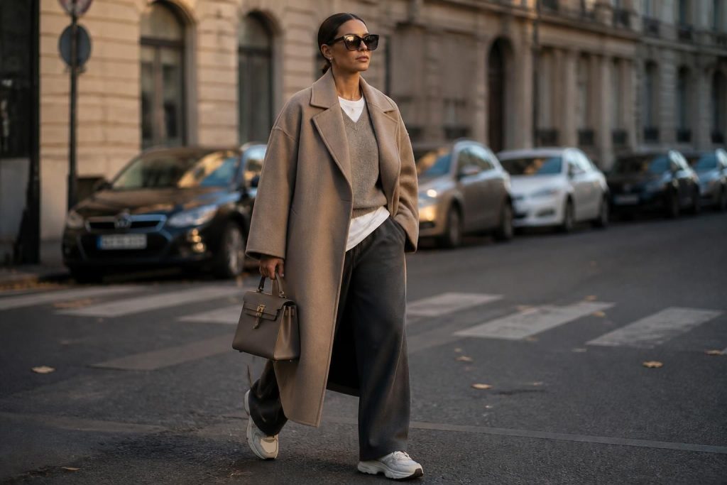 découvrez des idées stylées et oversize pour femmes, alliant chic et streetwear, adaptées à toutes les silhouettes. adoptez un look tendance et confortable au quotidien.