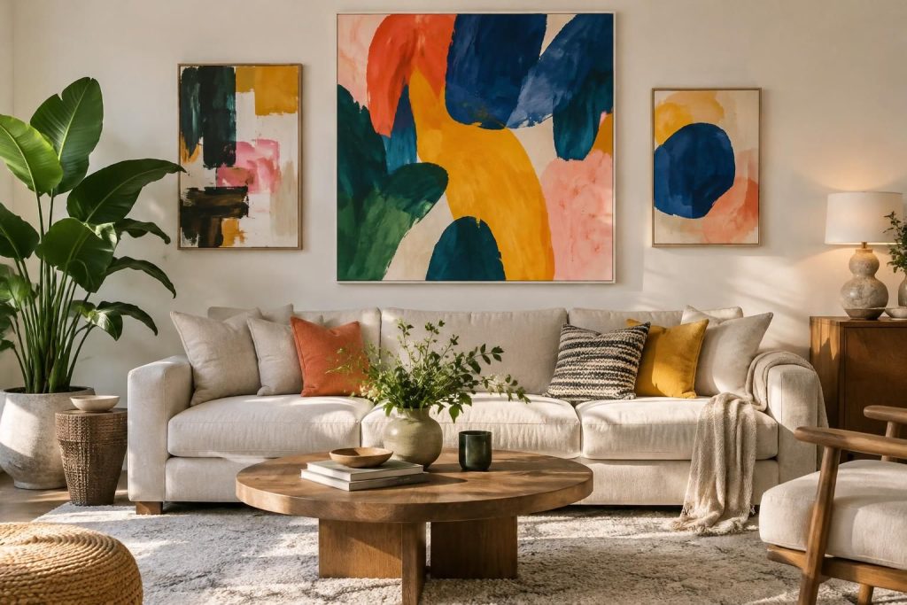 découvrez des idées de peintures abstraites colorées pour décorer votre intérieur et apporter une touche artistique, vibrante et personnelle à chaque pièce.