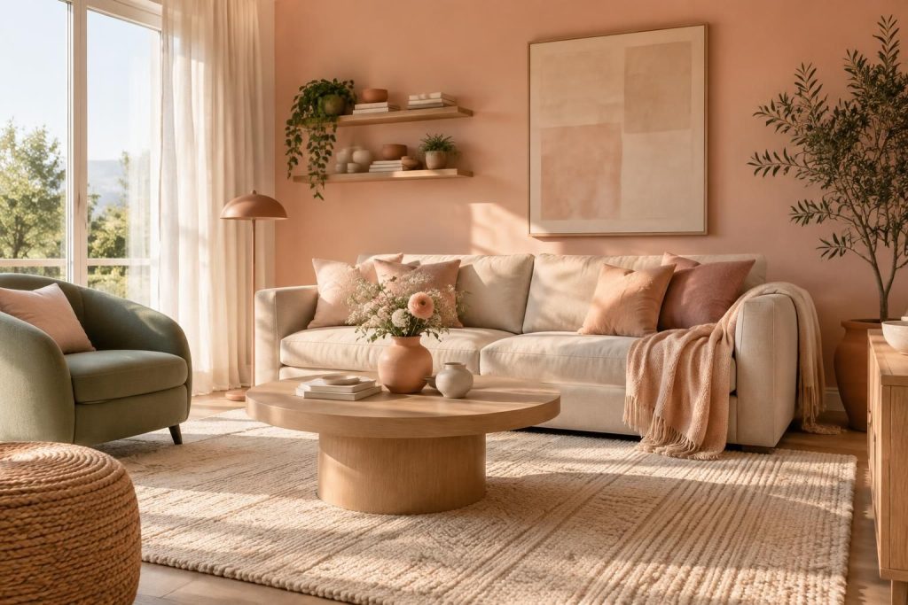 découvrez les nuances de couleur saumon, des tons clairs au pastel, et les meilleures associations déco pour créer une ambiance douce et chaleureuse.