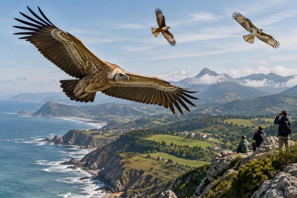 découvrez les rapaces du pays basque : espèces emblématiques, spectacles de fauconnerie et meilleurs lieux pour les observer.